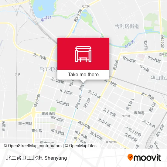 北二路卫工北街 map