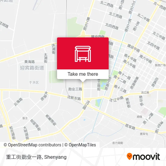 重工街勋业一路 map
