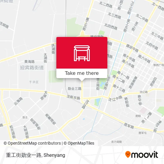 重工街勋业一路 map