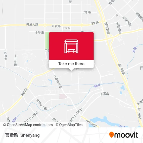 曹后路 map