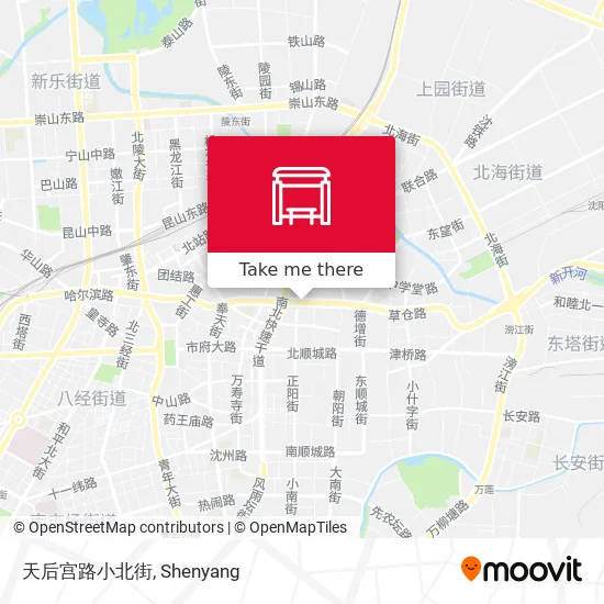 天后宫路小北街 map