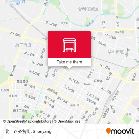 北二路齐贤街 map