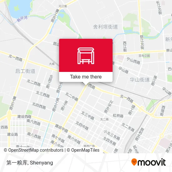 第一粮库 map