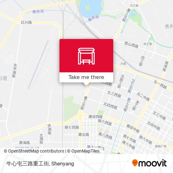 牛心屯三路重工街 map