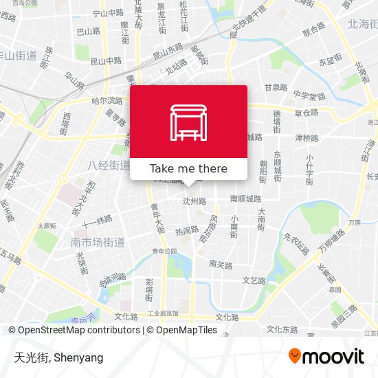 天光街 map