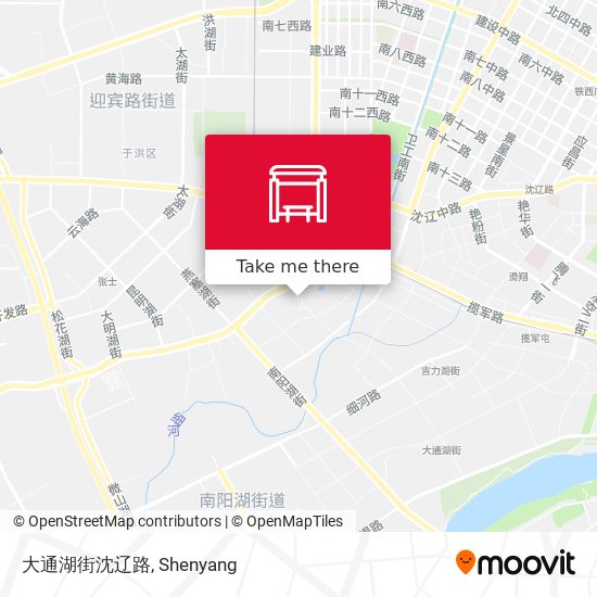 大通湖街沈辽路 map