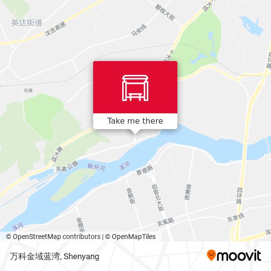 万科金域蓝湾 map