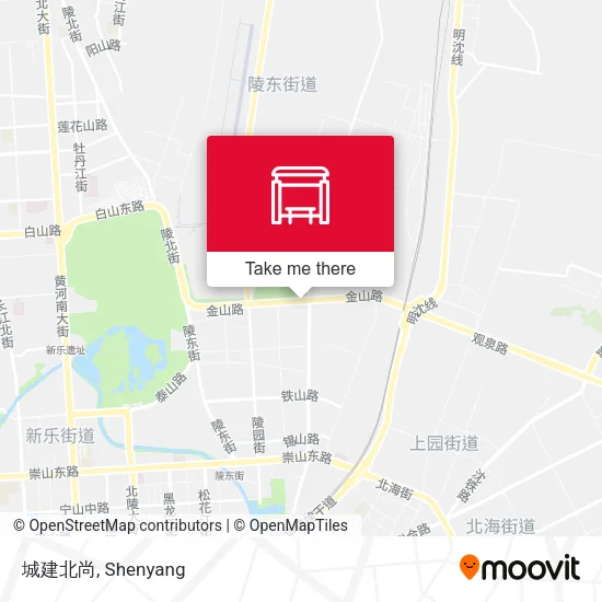 城建北尚 map