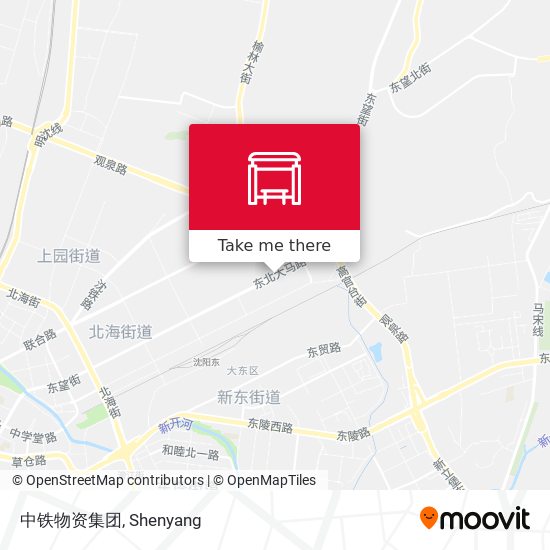 中铁物资集团 map