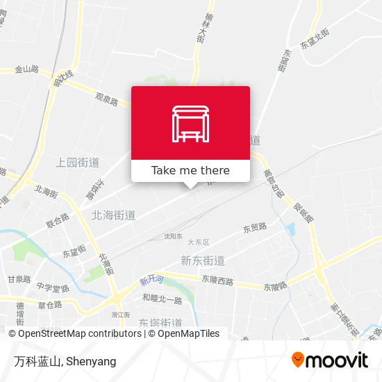 万科蓝山 map