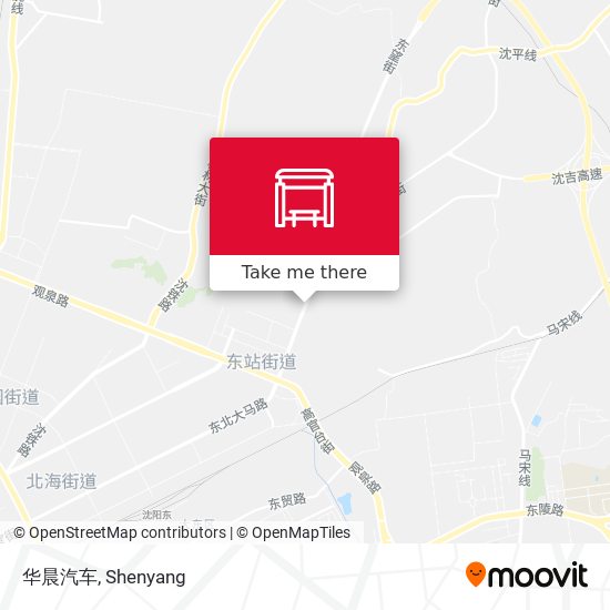 华晨汽车 map
