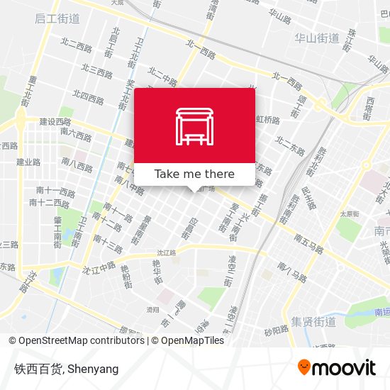 铁西百货 map