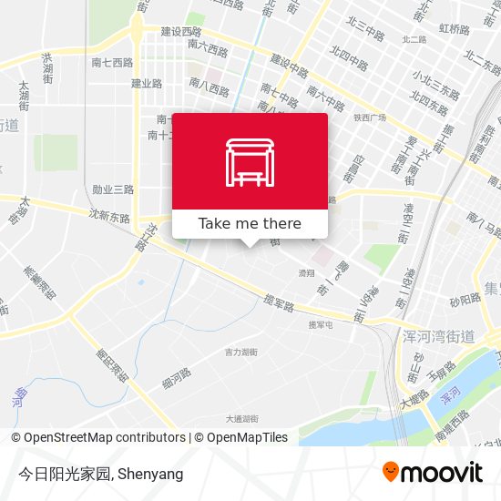 今日阳光家园 map