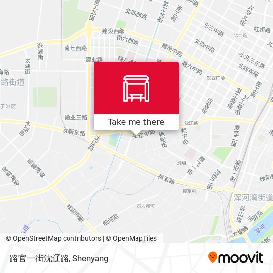 路官一街沈辽路 map