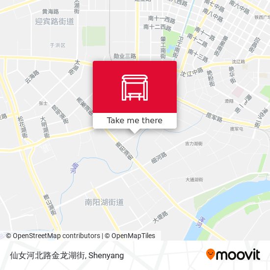 仙女河北路金龙湖街 map