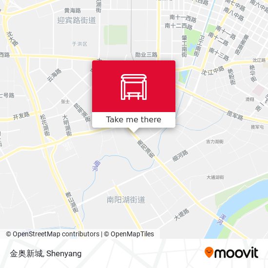 金奥新城 map