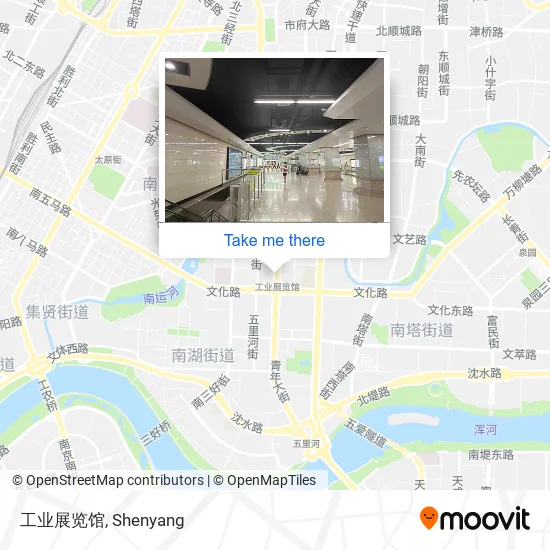 工业展览馆 map