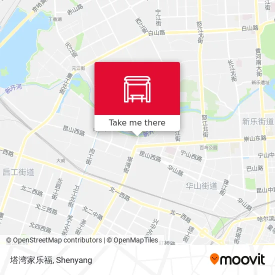 塔湾家乐福 map