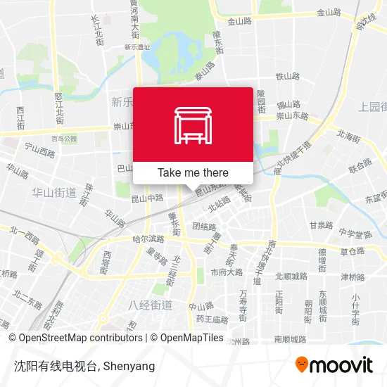 沈阳有线电视台 map