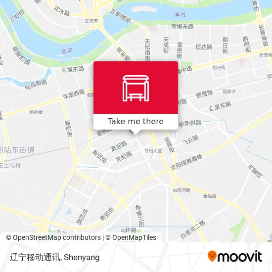 辽宁移动通讯 map