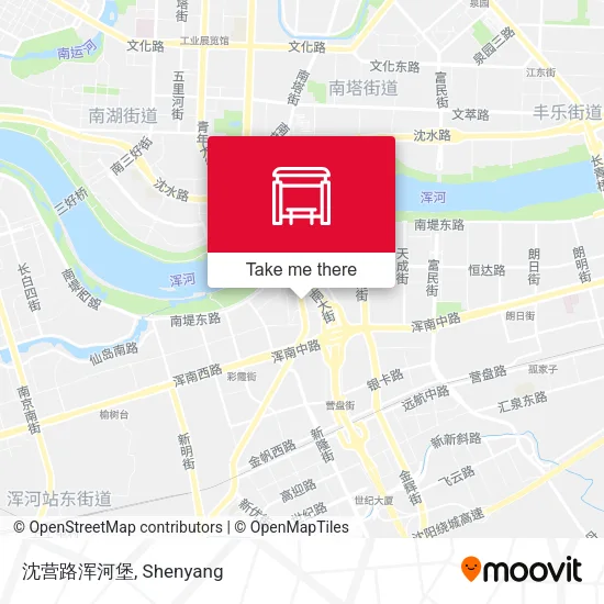 沈营路浑河堡 map