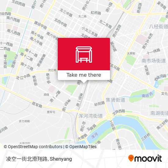 凌空一街北滑翔路 map