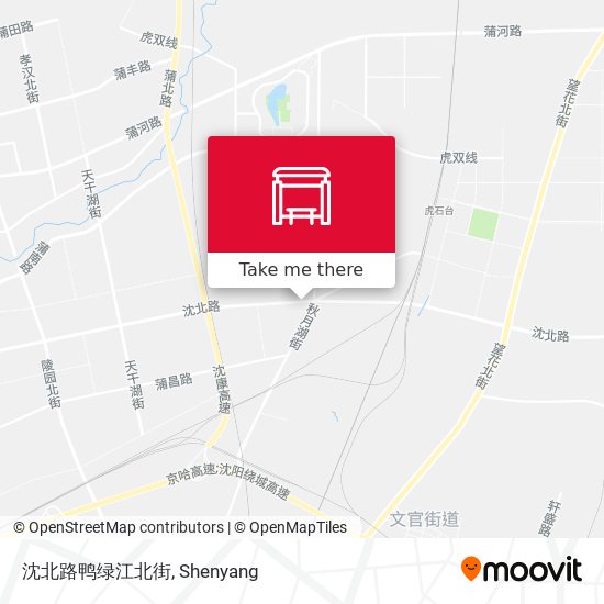 沈北路鸭绿江北街 map