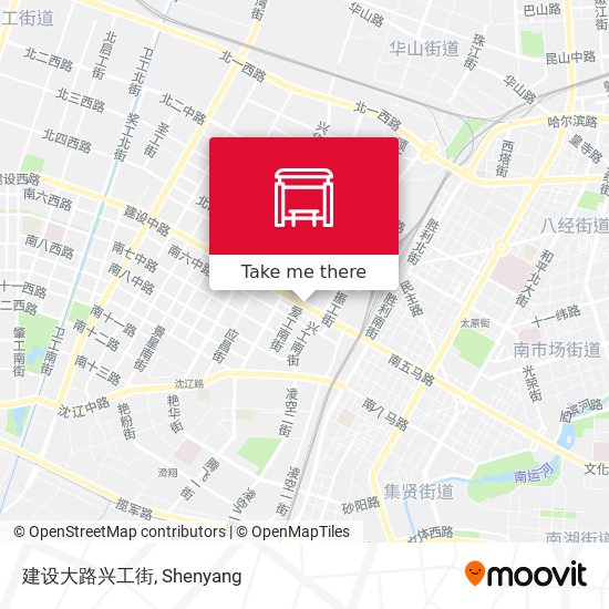 建设大路兴工街 map