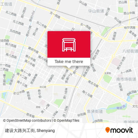建设大路兴工街 map