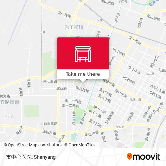 市中心医院 map