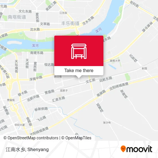 江南水乡 map