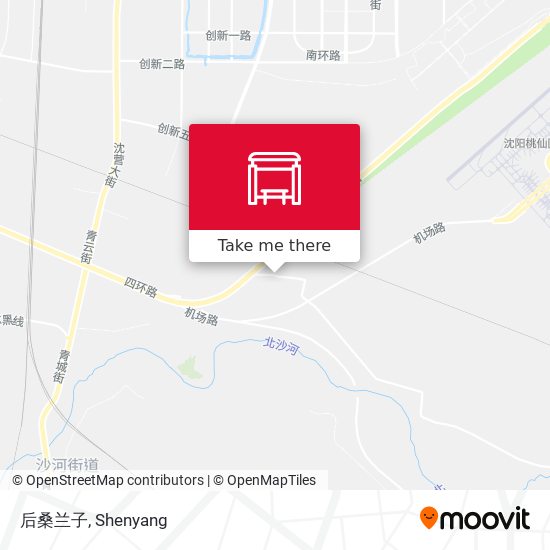 后桑兰子 map