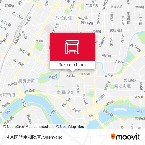 盛京医院南湖院区 map