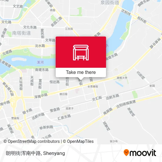 朗明街浑南中路 map