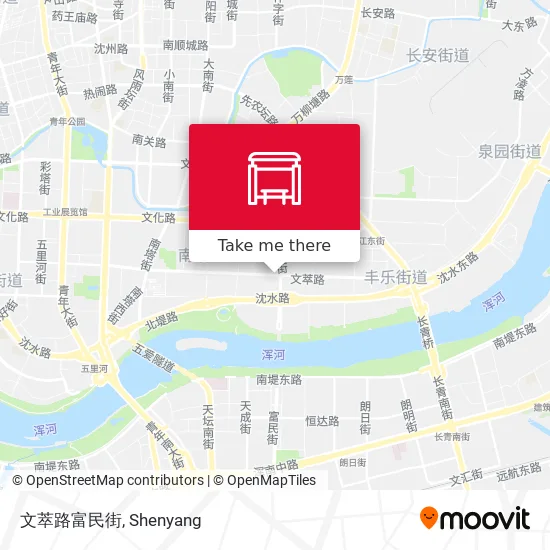 文萃路富民街 map