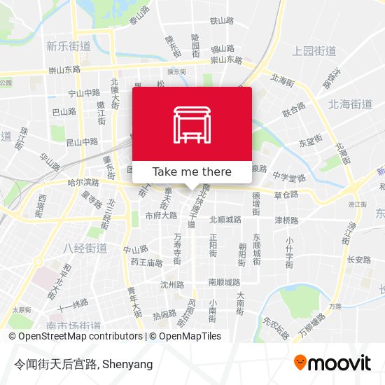 令闻街天后宫路 map