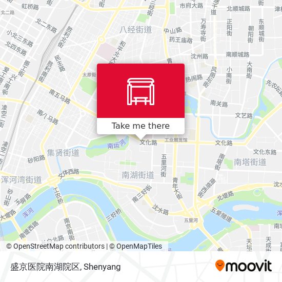 盛京医院南湖院区 map