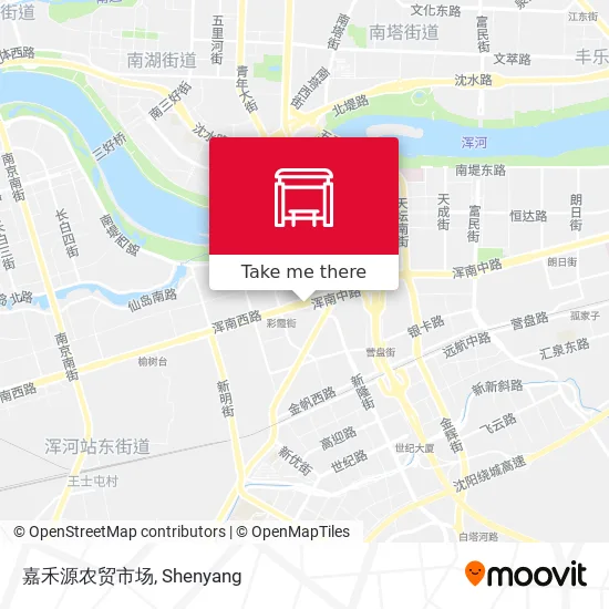 嘉禾源农贸市场 map