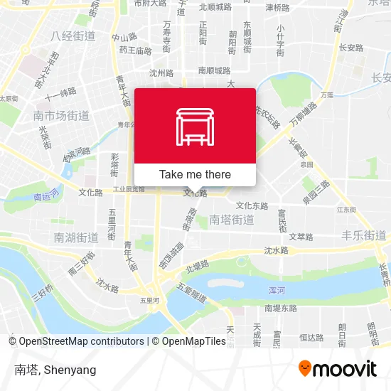 南塔 map