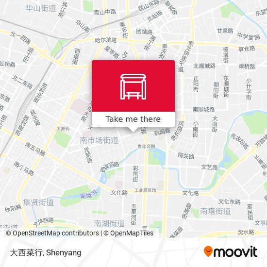 大西菜行 map