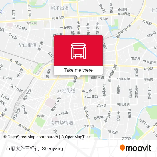 市府大路三经街 map
