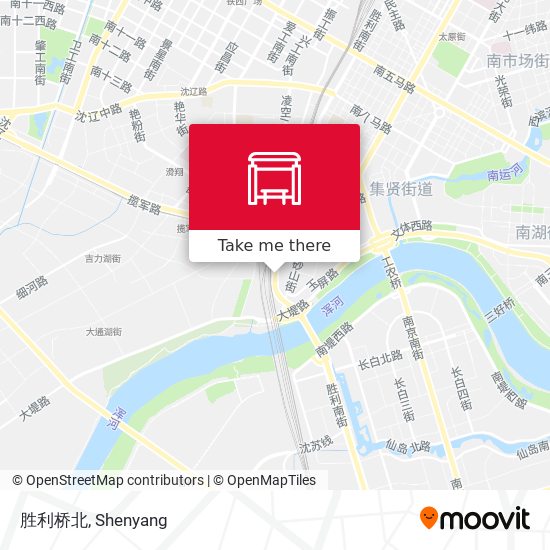 胜利桥北 map