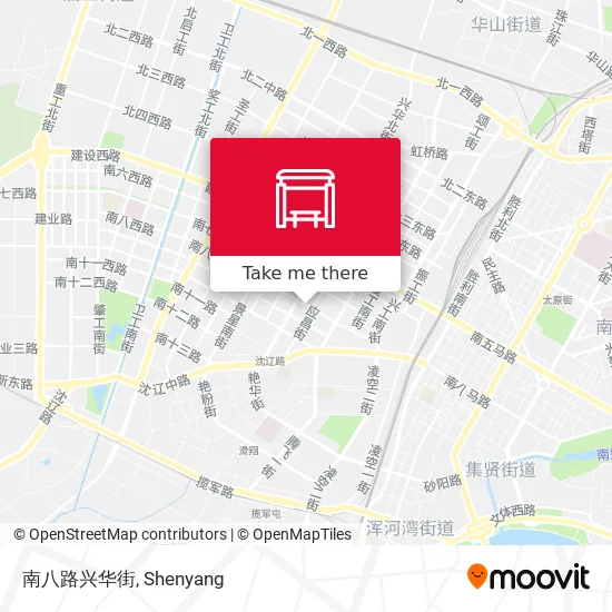 南八路兴华街 map