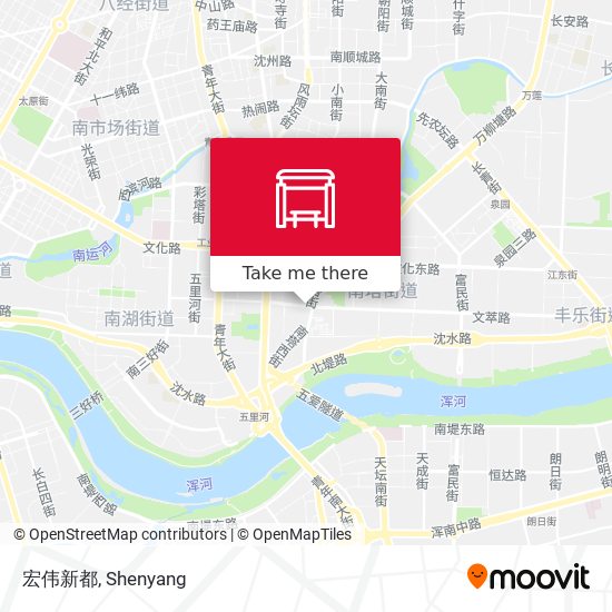 宏伟新都 map
