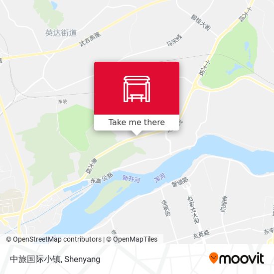 中旅国际小镇 map