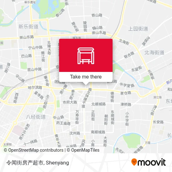 令闻街房产超市 map