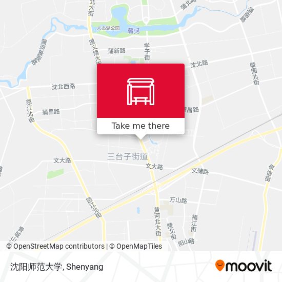 沈阳师范大学 map