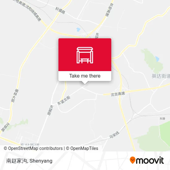 南赵家沟 map