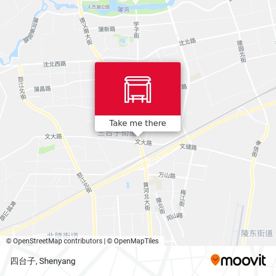 四台子 map