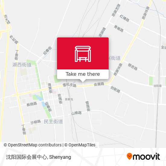 沈阳国际会展中心 map